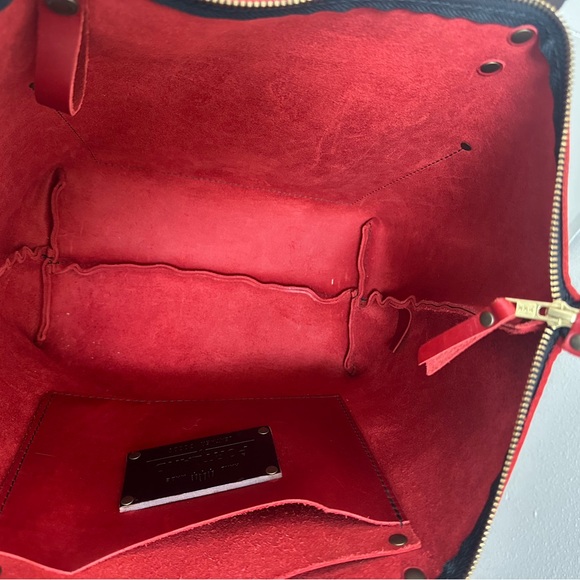 🦄 Portland Leather Ruby Tote - zipper, large, limited edition - Picture 3 of 4